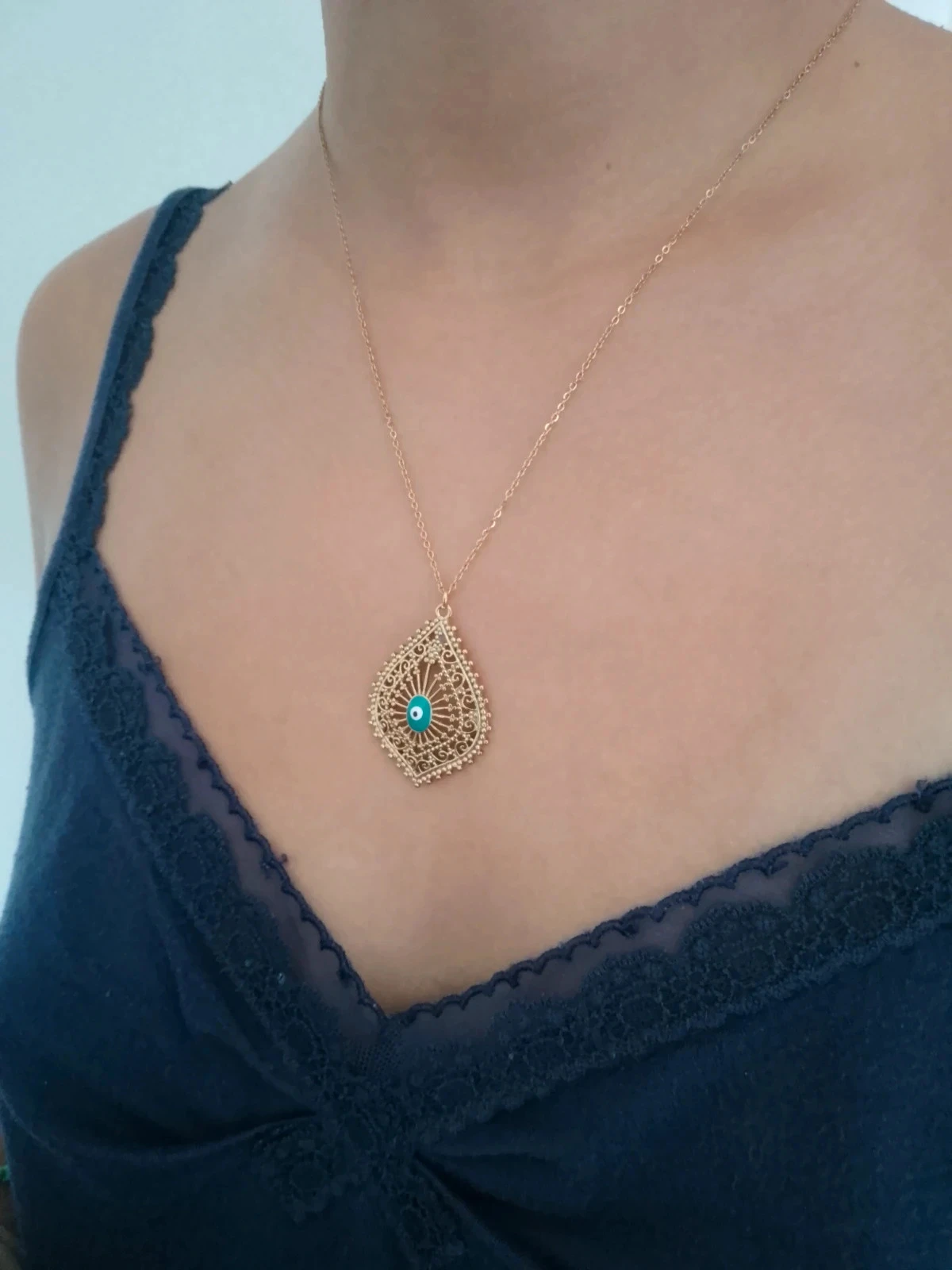 Parure bescherming/geluksbrenger 2 Bijoux oog van Nazar – photo 2